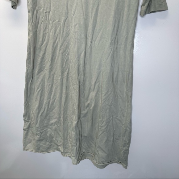 Prairie Underground Falconet Cowl Neck Cotton Knit Dress Size Medium Light Gray - Picture 4 of 9